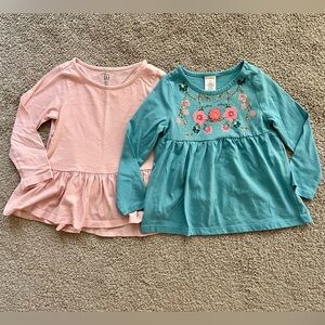 Two toddler tops